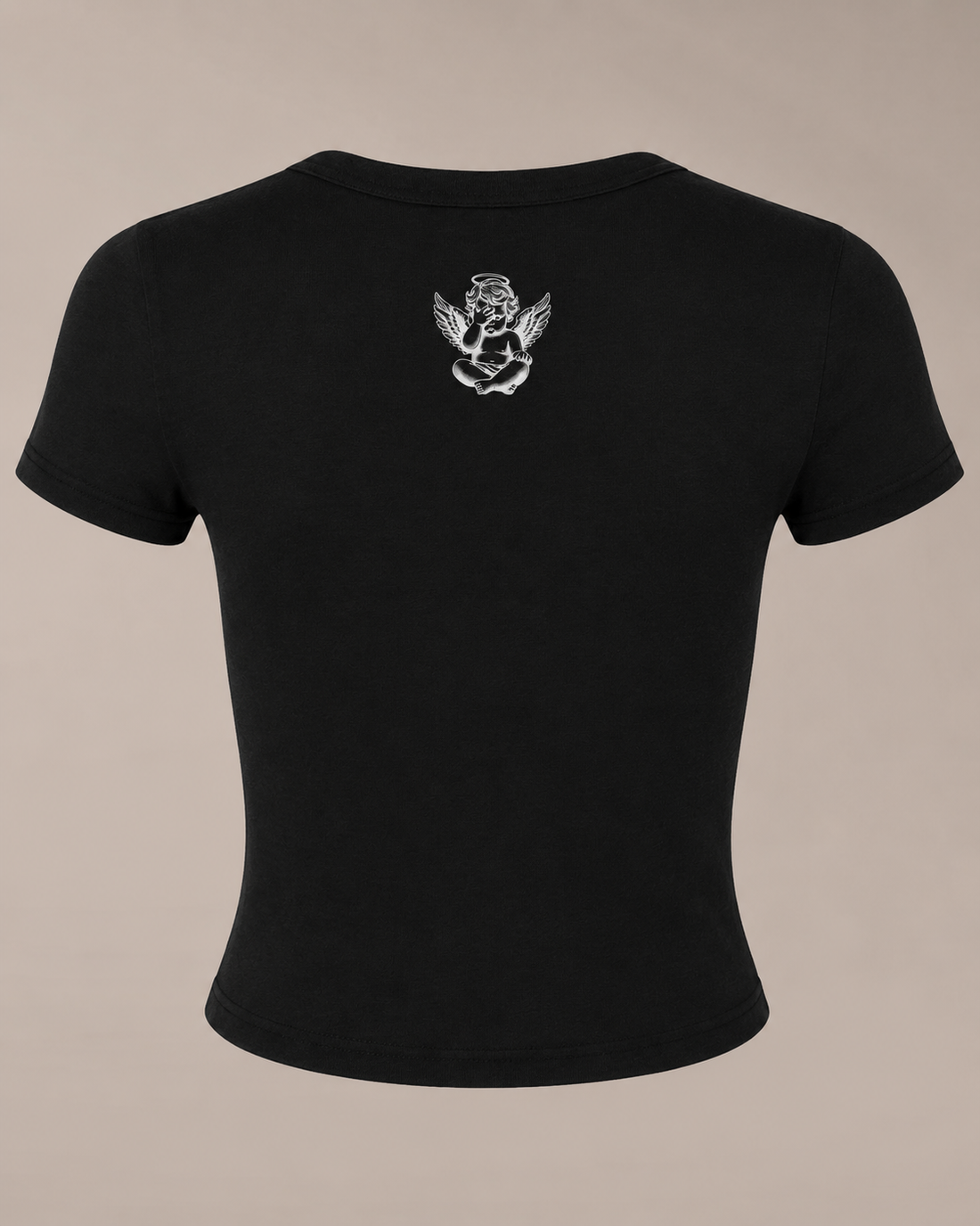 Born To Be Iconic Fitted Baby Tee