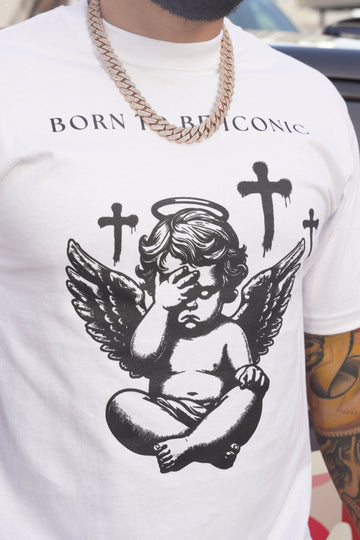ICONIC HEAVY WEIGHT TEE - WHITE