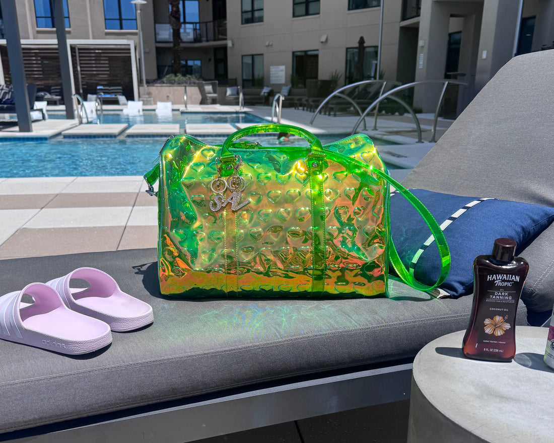 AFTER HOURS DUFFLE - CHROME GREEN