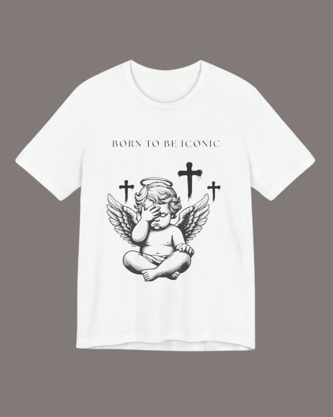 Born To Be Iconic Oversized Tee | SAV